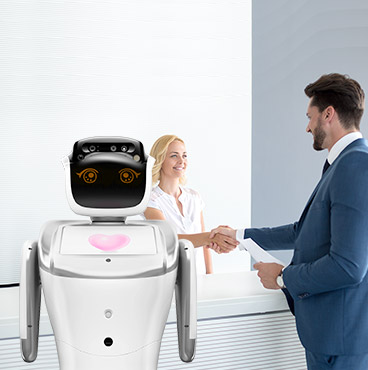 customer service robot, reception robot, hotel service robot
