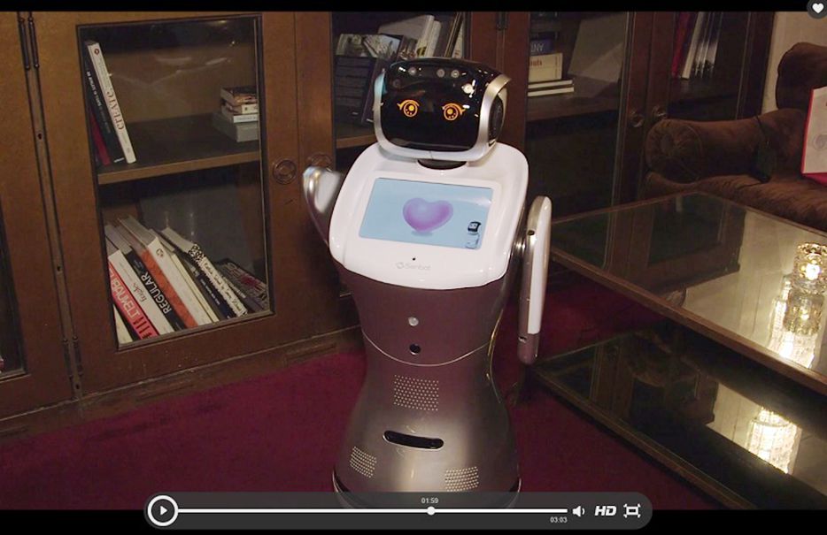 sanbot media report, world's leading service robot, commercial robot assistant