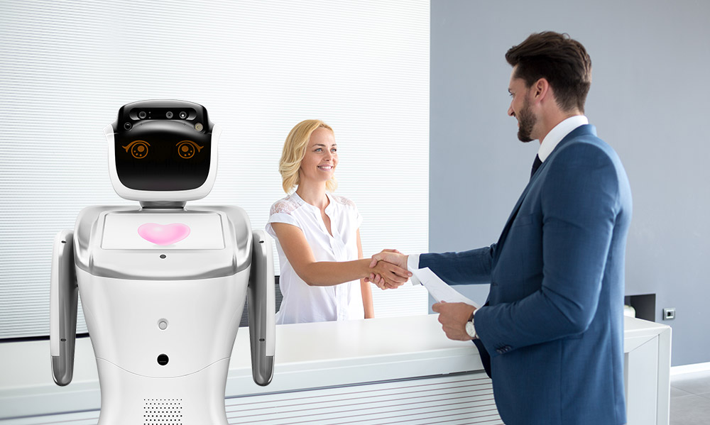 hotel service robot, robot for hospitality