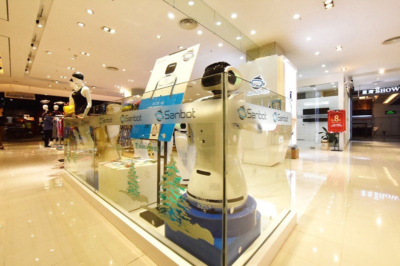 robot for retail, retail service robot, retail promotion robot