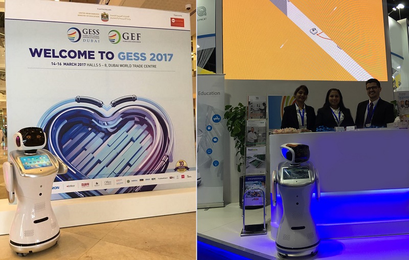 gess education robot, education assistant robot, learning robot