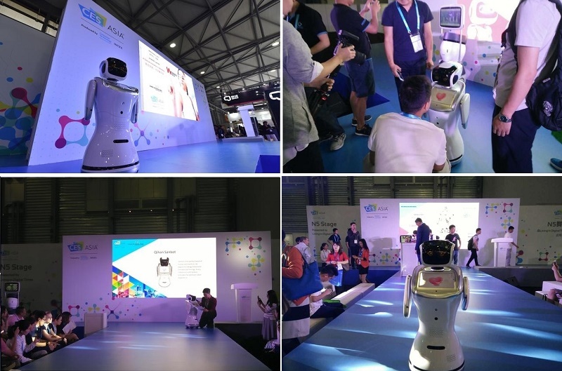 service robot for professional use, sanbot ai robot, customer service robot