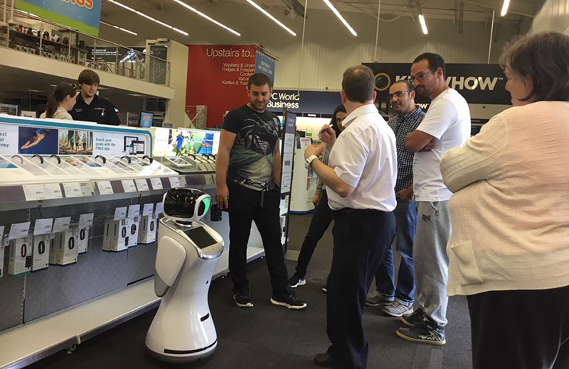 retail store robot, retail, service robot for retail sotore, best retail robot