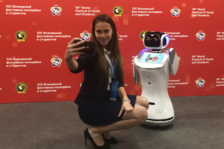 humanoid serivce robot, educational service robot, intelligent ai robotics